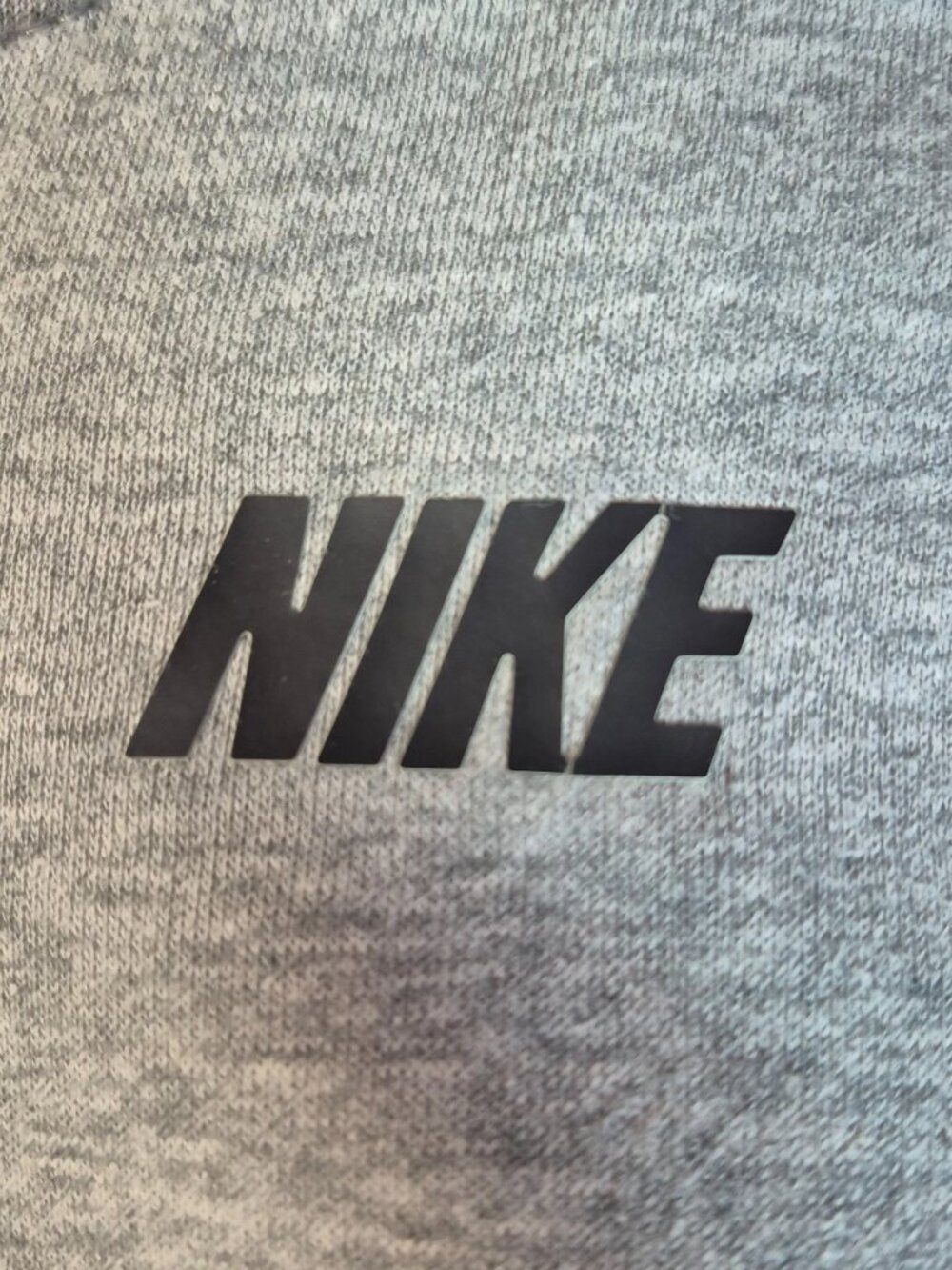 Nike Youth Small Hoodie Full Zip Gray Kids Athletic Casual Sweatshirt - Picture 3 of 9